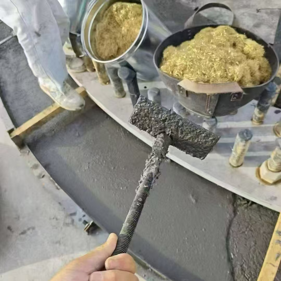 玉环C120钢纤维高强无收灌浆料 轧机压缩机汽轮机发电机锻压设备底座灌浆材料